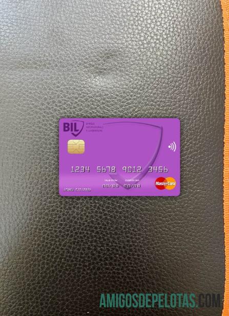 Kanada Internationale pour le Centrafrique bank mastercard tampilan foto depan sampel