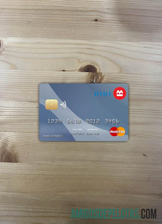 Kanada Montreal bank mastercard tampilan foto depan desain