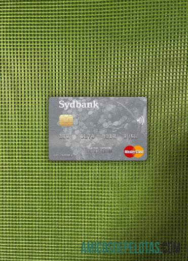 Denmark Sydbank mastercard tampilan foto depan sampel