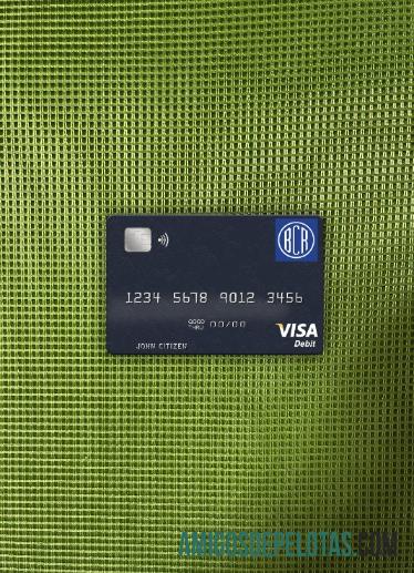 El Salvador Banco Central de Reserva de El Salvador visa Debit kartu tampilan foto depan makering