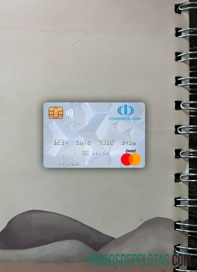 Guinea Khatulistiwa Commerical bank Guinee Equatoriale mastercard tampilan foto depan pratinjau