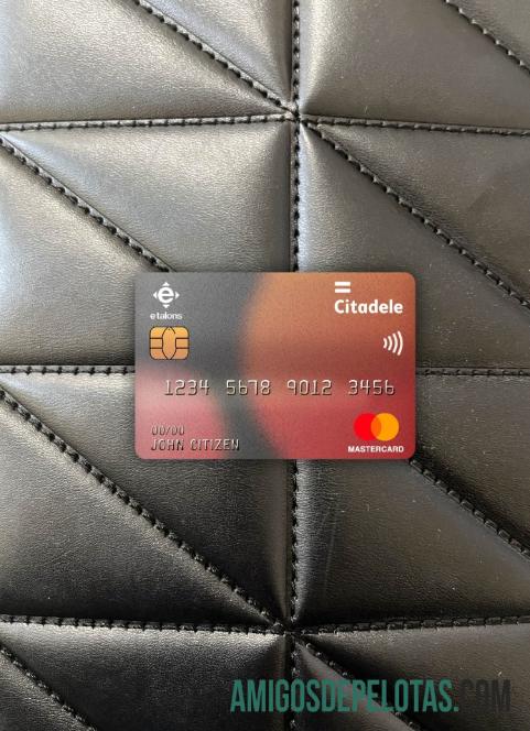 Estonia Citadele filiale AS bank master kartu tampilan foto depan makering