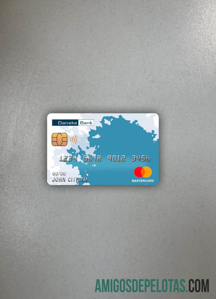 Finlandia Danske bank mastercard tampilan foto depan desain