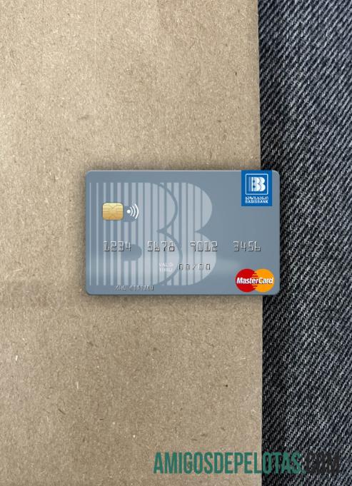 Georgia Basis bank mastercard tampilan foto depan templat