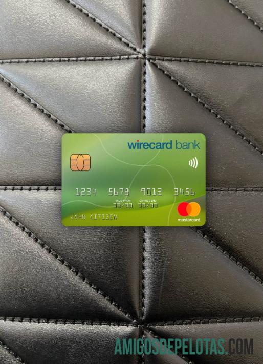 Jerman Aschheim wirecard bank mastercard tampilan foto depan desain