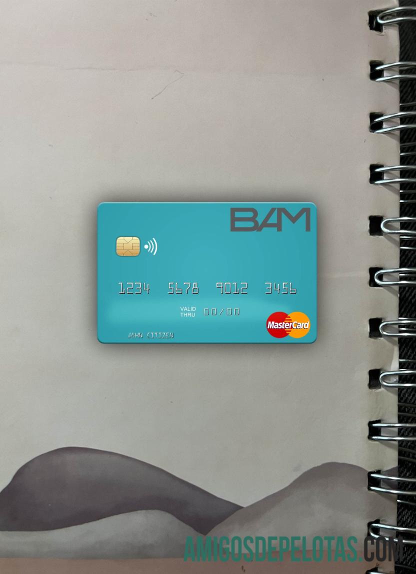 Guatemala Banco Agromercantil mastercard tampilan foto depan sampel