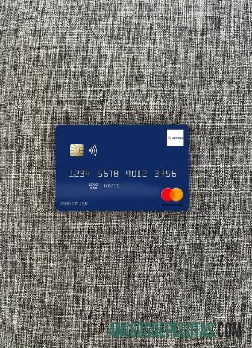 Guinea Access bank Guine╠üe mastercard tampilan foto depan makering