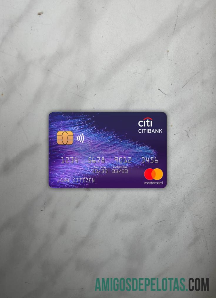 Hong Kong Citibank mastercard tampilan foto depan pratinjau