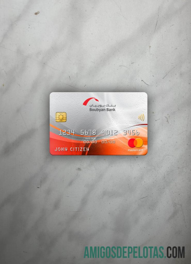 Kuwait Boubyan bank mastercard tampilan foto depan pratinjau