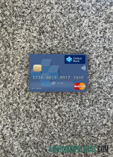 Liberia Global bank Liberia mastercard tampilan foto depan makering