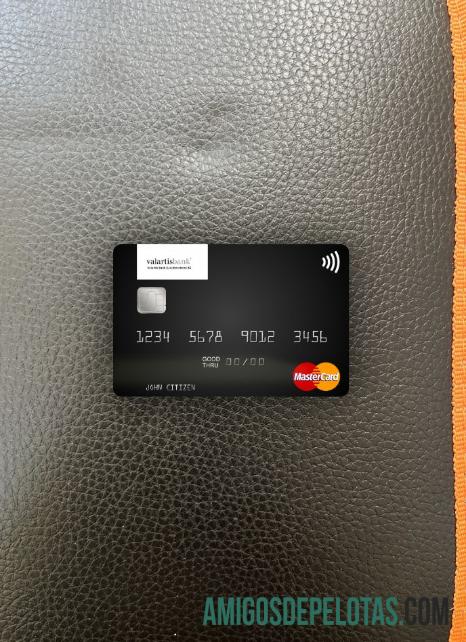 Liechtenstein Valartis bank mastercard tampilan foto depan pratinjau