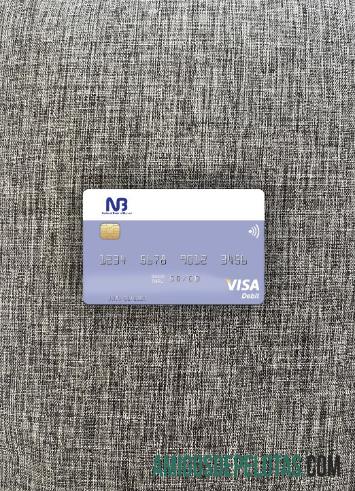 Malawi nasional bank of Malawi visa Debit kartu tampilan foto depan pratinjau