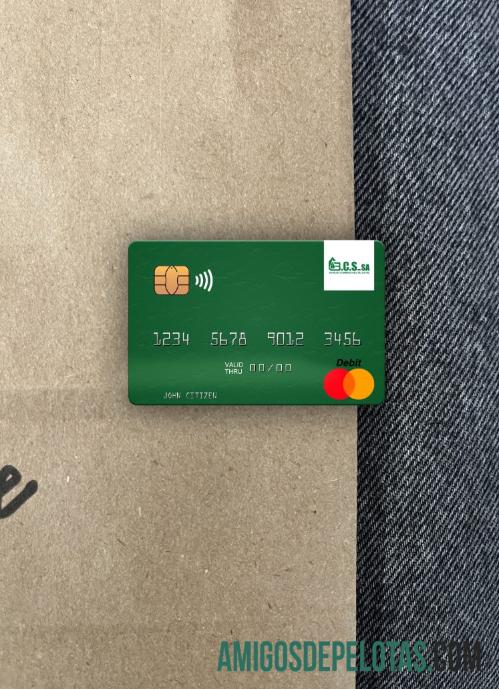 Mali Banque Commerciale du Sahel mastercard tampilan foto depan desain