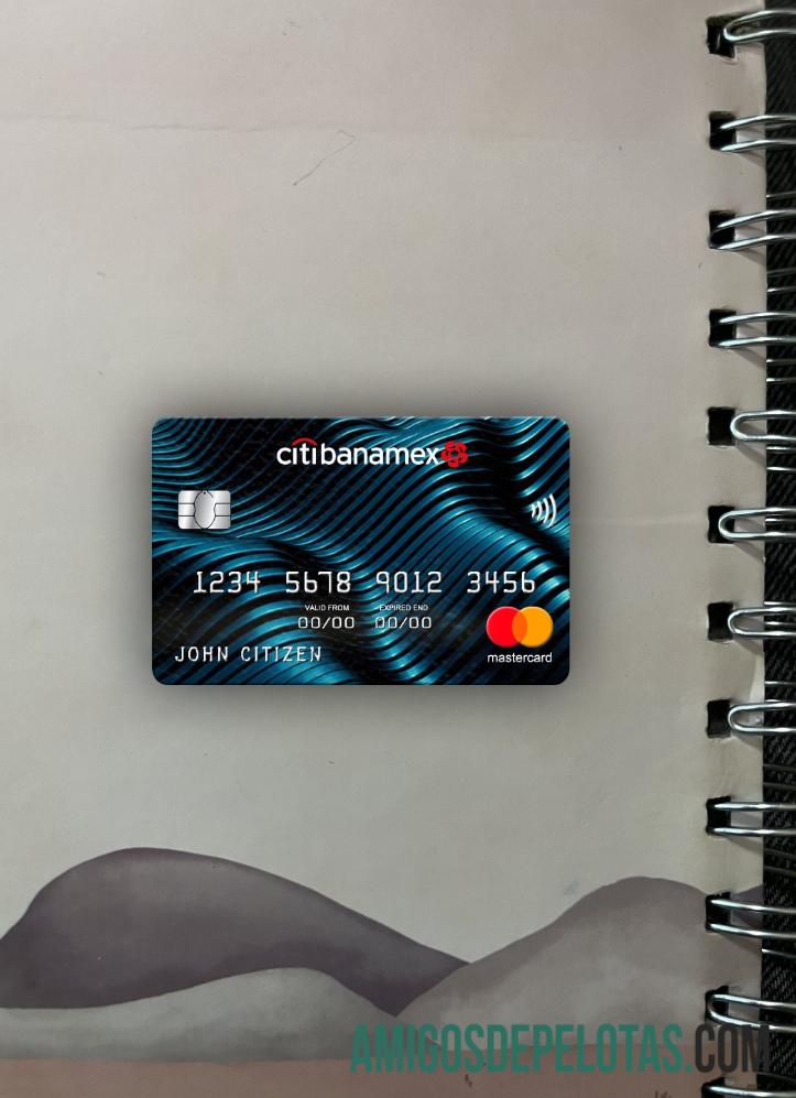 Meksiko Citibanamex bank mastercard tampilan foto depan makering