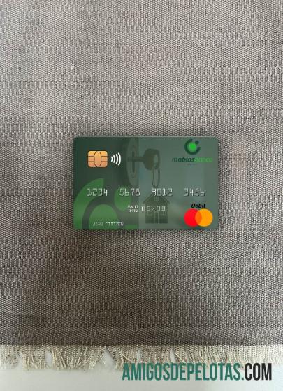 Moldova MobiasBanca mastercard tampilan foto depan sampel