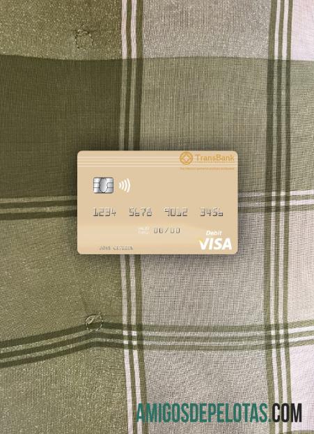 Mongolia TransBank of Mongolia visa Debit kartu tampilan foto depan desain