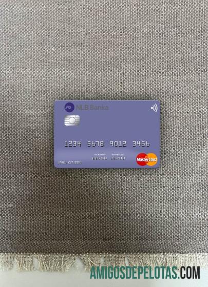 Montenegro NLB Banka a.d. Podgorica mastercard tampilan foto depan templat