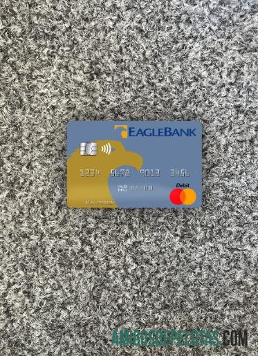 Nauru Eagle bank Inc mastercard tampilan foto depan desain