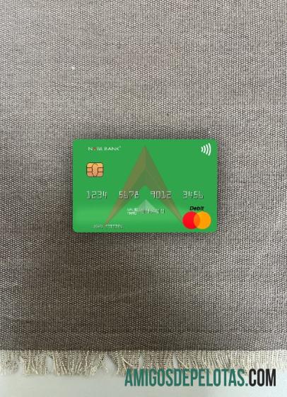 Nepal Nabil bank mastercard tampilan foto depan templat