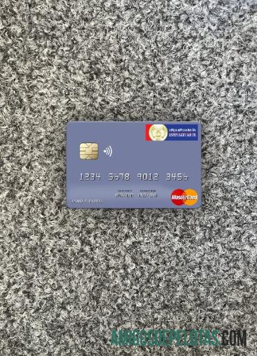 Nepal Rastriya Banijya bank (RBB) mastercard tampilan foto depan desain