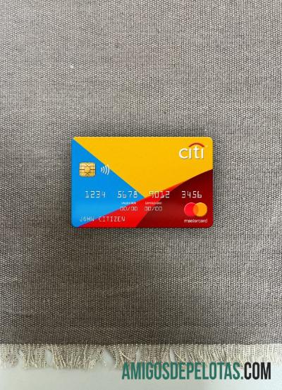 Belanda Citibank mastercard tampilan foto depan pratinjau