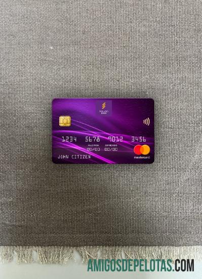 Nigeria Polaris bank mastercard tampilan foto depan pratinjau