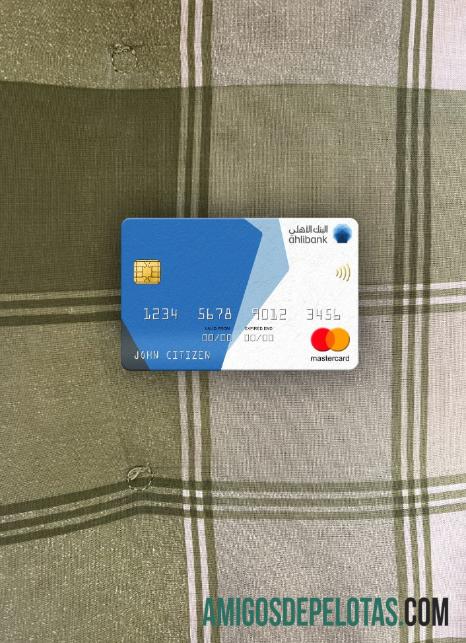 Qatar Ahilbank mastercard tampilan foto depan pratinjau