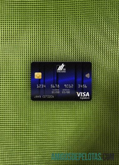 Slovakia Tatra bank visa Tanda Tangan kartu tampilan foto depan sampel