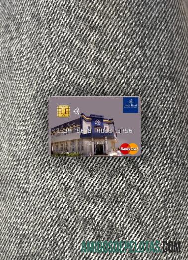Somalia Amal bank mastercard tampilan foto depan makering