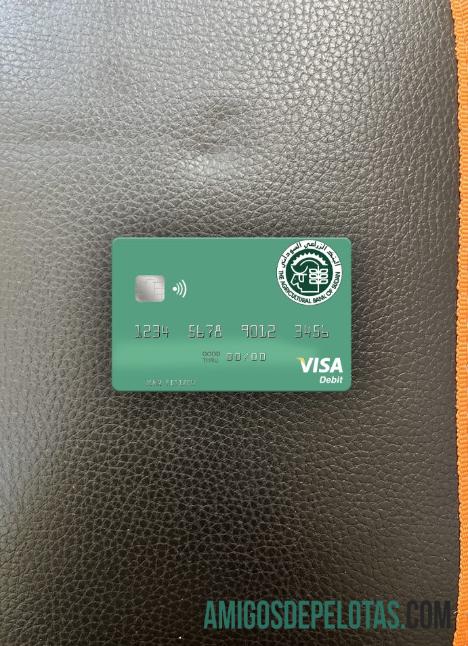 Sudan The Agricultural bank of Sudan visa Debit kartu tampilan foto depan pratinjau