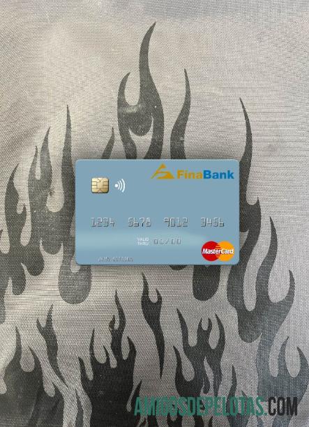 Suriname Finabank N.V. mastercard tampilan foto depan makering