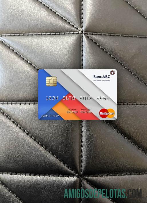 Tanzania BancABC mastercard tampilan foto depan pratinjau