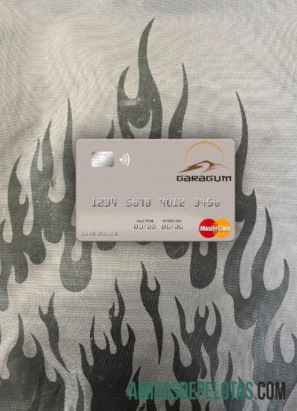 Turkmenistan Garagum IJSB mastercard tampilan foto depan sampel