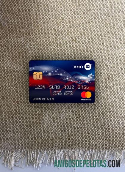 AS BMO bank of Montreal bank mastercard tampilan foto depan makering