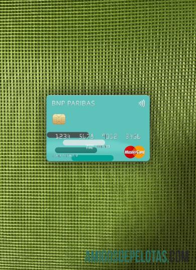 AS BNP Paribas bank mastercard tampilan foto depan desain