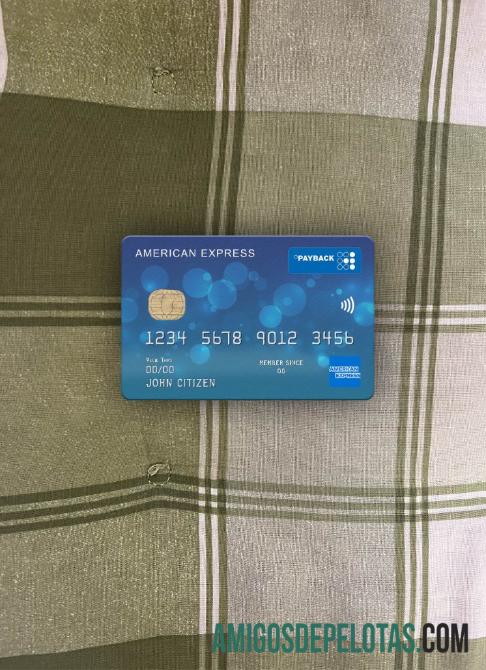 AS First bank of Wiki AMEX payback kartu tampilan foto depan templat