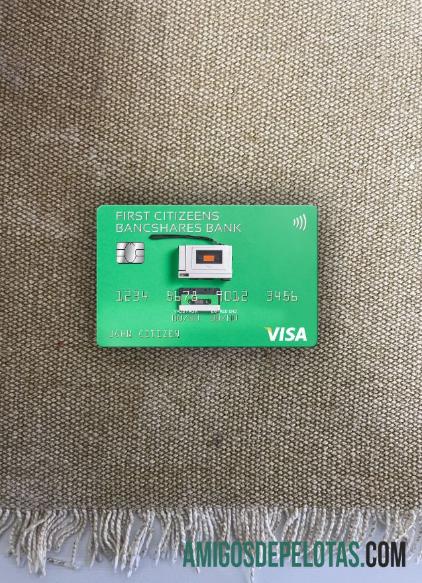 AS First Citizens BancShares bank visa kartu tampilan foto depan desain