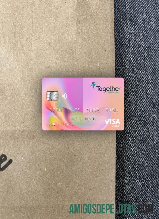AS Missouri Together Kredit serikat bank visa electron kartu tampilan foto depan pratinjau
