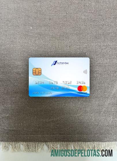 AS Nebraska Five Points bank mastercard tampilan foto depan makering