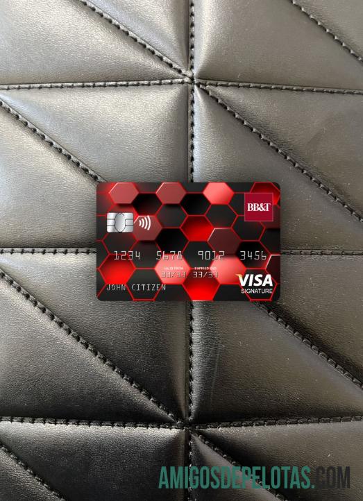 AS North Carolina BB&T Corp. bank visa Tanda Tangan kartu tampilan foto depan makering