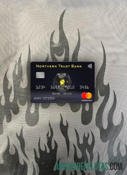 AS Northern Trust bank mastercard depan templat