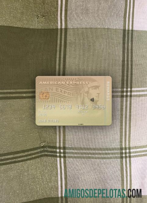 AS Ohio SUTTON bank AMEX Membership Rewards Kredit kartu tampilan foto depan makering