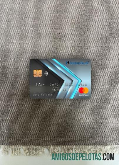 AS Ohio SUTTON bank mastercard tampilan foto depan makering