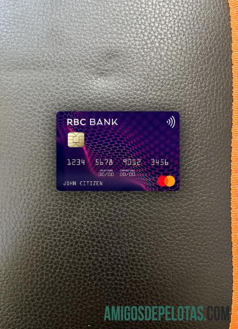 AS RBC bank mastercard tampilan foto depan makering