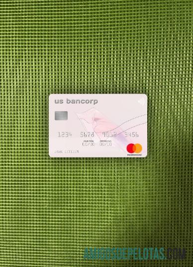 AS U.S. Bancorp bank mastercard tampilan foto depan makering