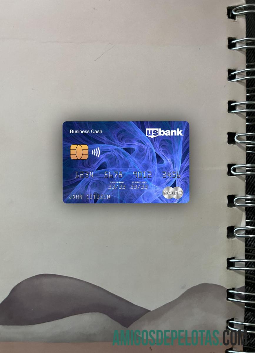 AS U.S. bank mastercard tampilan foto depan makering