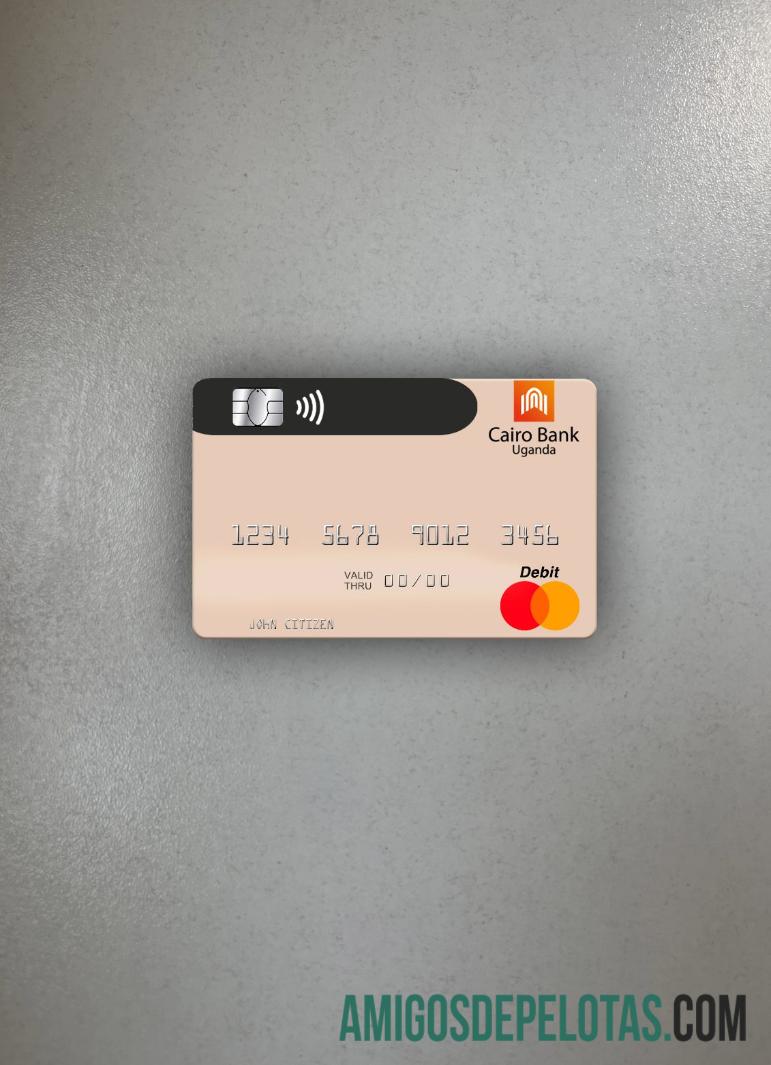 Uganda Cairo bank Uganda mastercard tampilan foto depan pratinjau