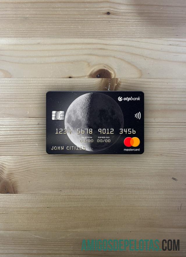 Ukraina OTP bank Ukraina mastercard tampilan foto depan desain