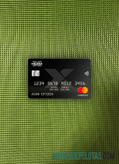Inggris Raya Halifax bank mastercard tampilan foto depan makering