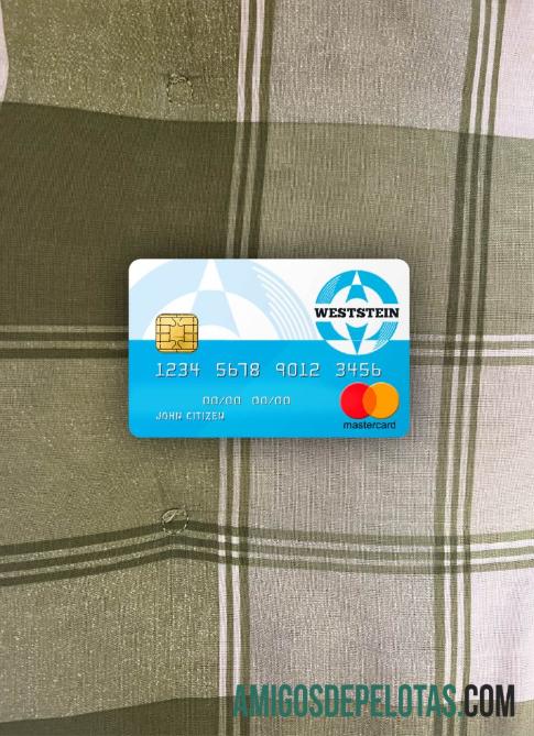 Inggris Raya Weststein bank mastercard tampilan foto depan makering